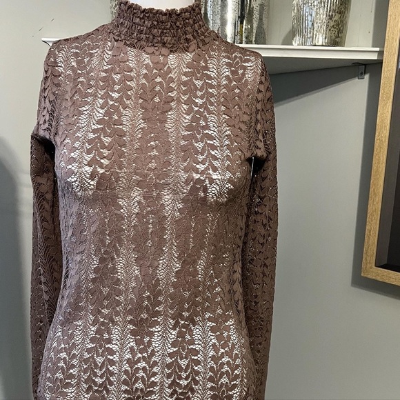 Dynamite Lace Blouse Small - Picture 3 of 5